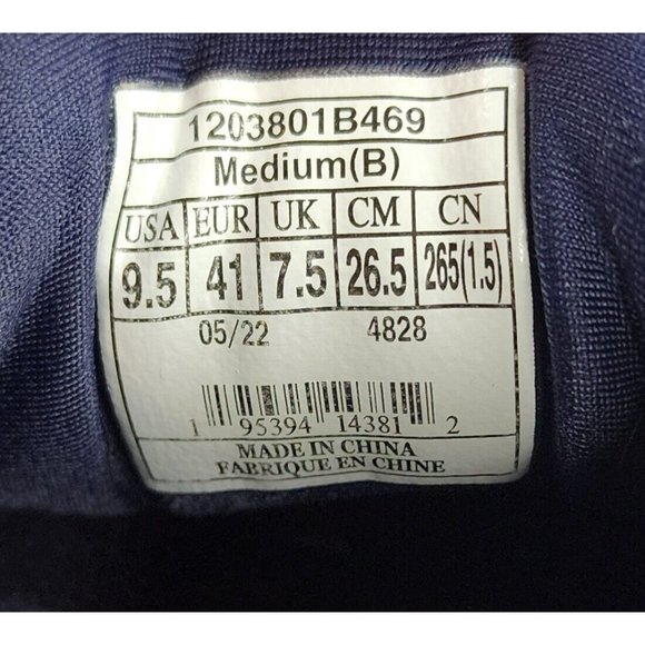 Brooks Ghost 15 Running Shoes Womens Size 9.5 Blue Peacoat Pink Athletic Sneaker - Picture 5 of 11